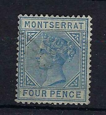 Image of Montserrat SG 11 G/FU British Commonwealth Stamp